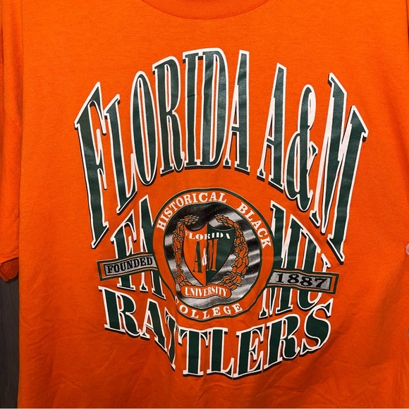 Vintage Single Stitch Florida A&M Rattlers Shirt - Picture 2 of 6